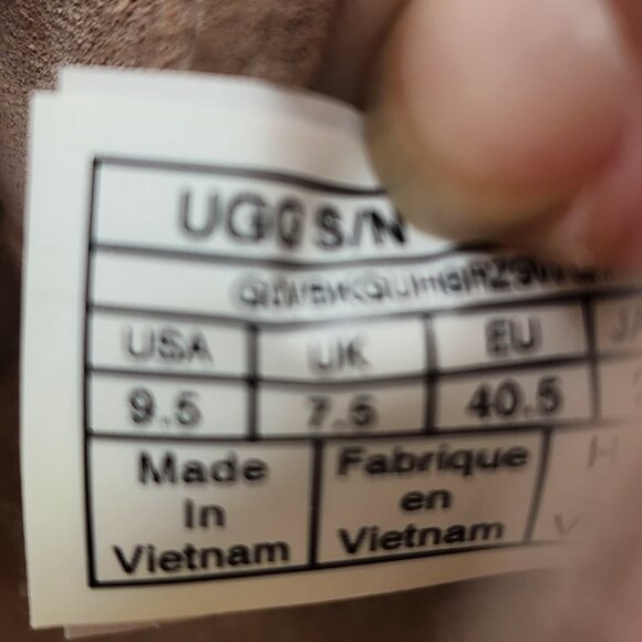 UGG Milo Suede Leather Taupe Fashion Sneakers Women's Shoes Low Top 9.5 - Picture 10 of 10